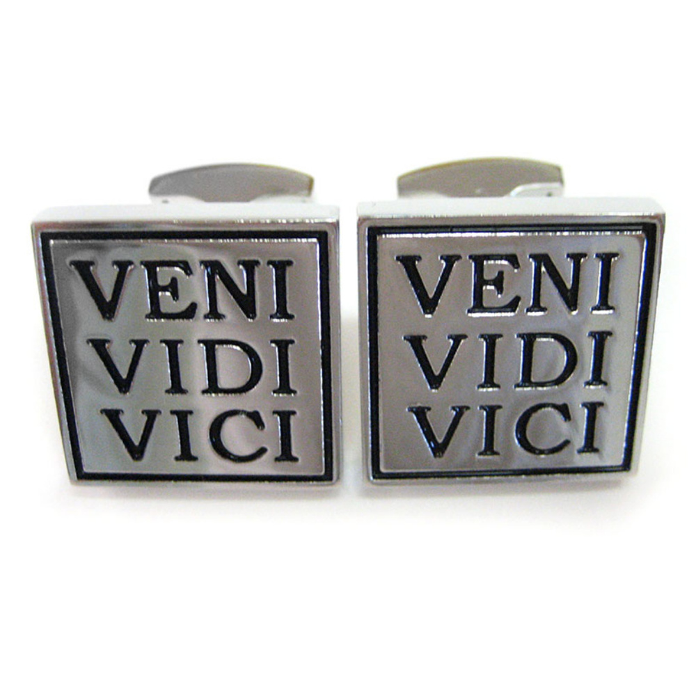 Veni Vidi Vici Cufflinks